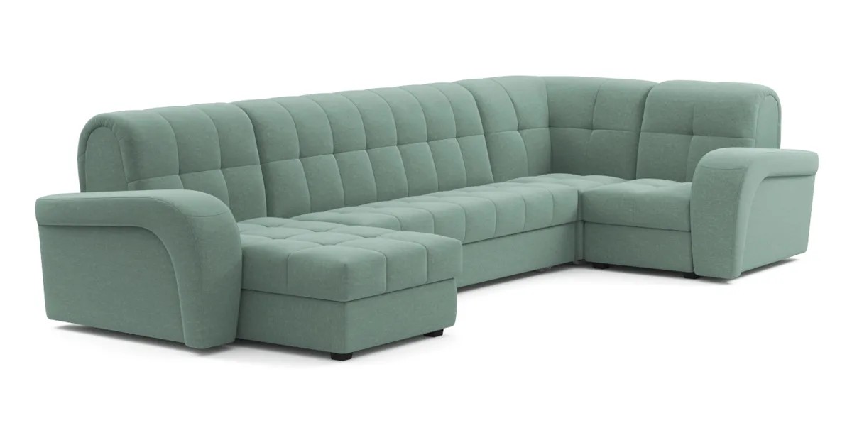 Угловой диван Брюссон NEXT 24 180 К-3 мини с оттом