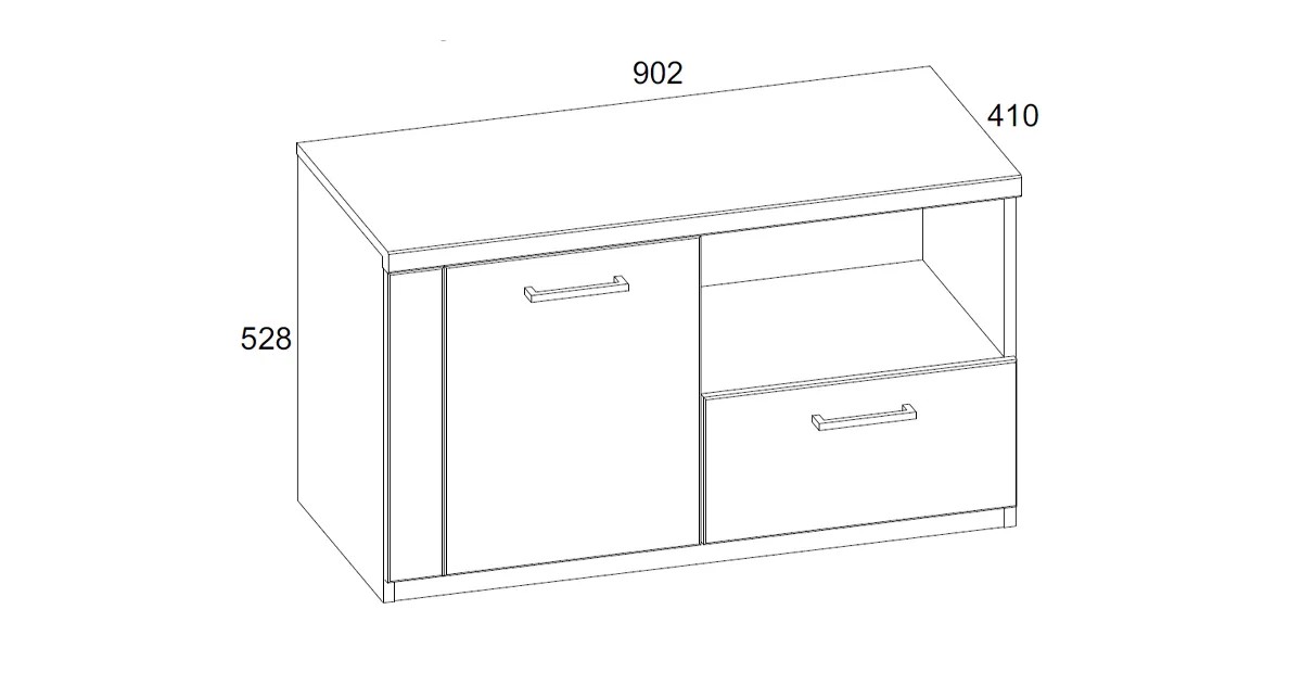 Тумба Альтеро New 1D1SN