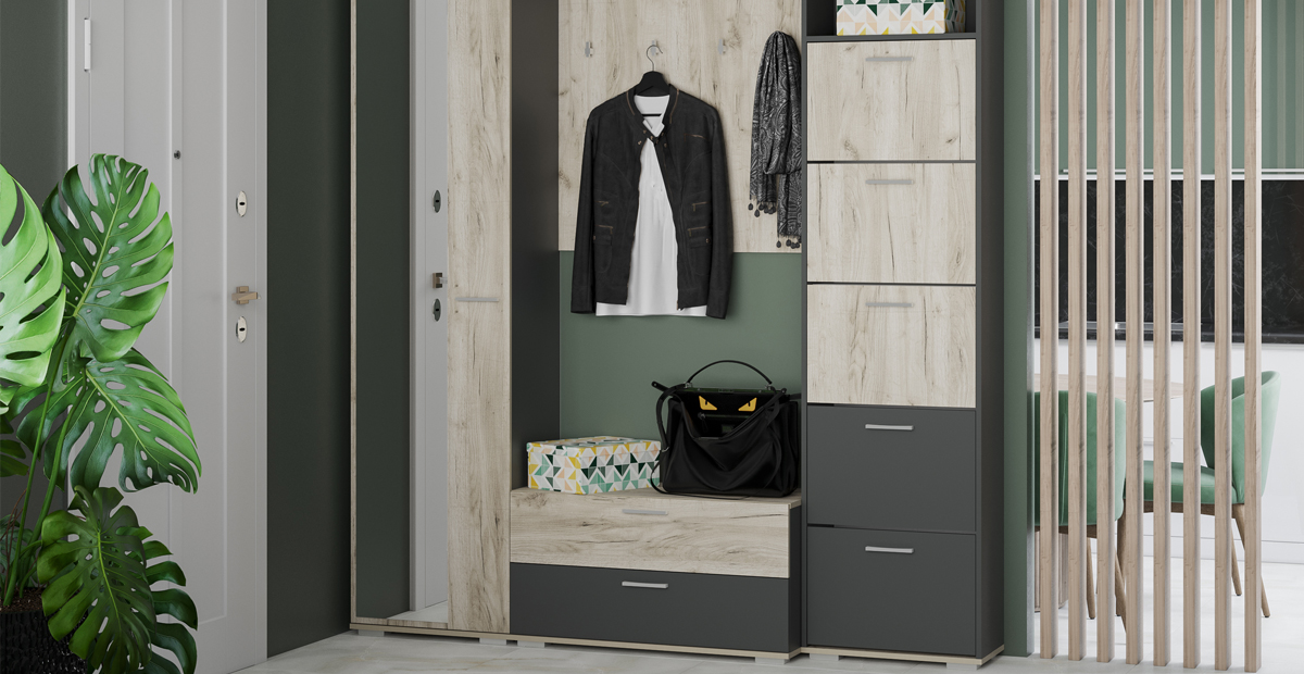 Шкаф для обуви Флинт НМ 013.26