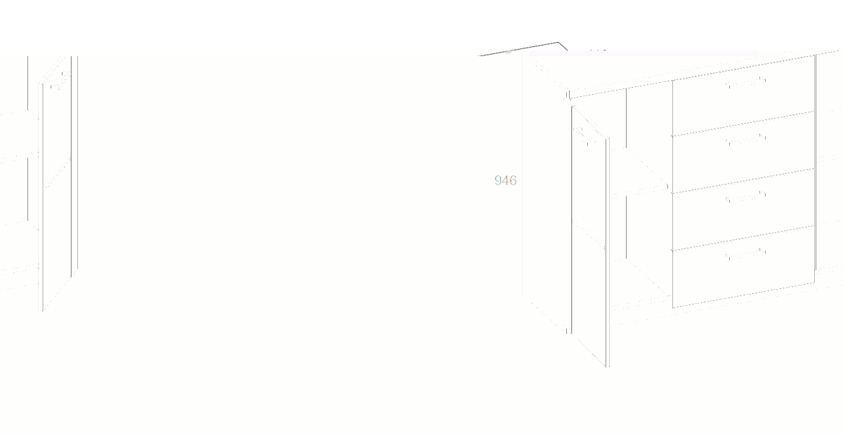 Тумба Альтеро New 2D4S