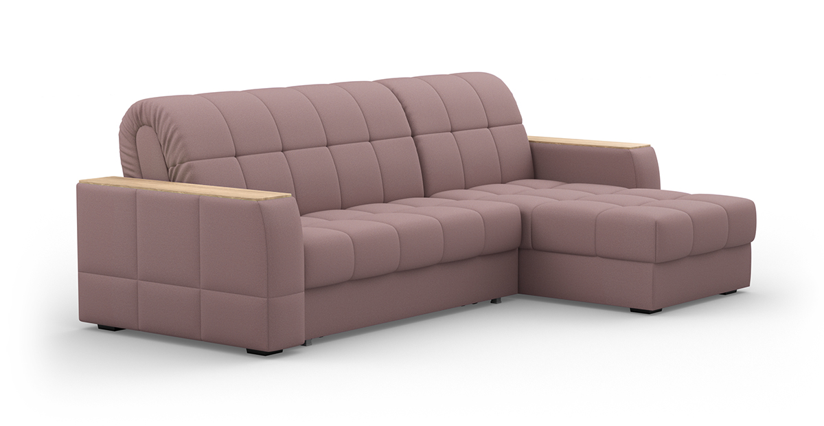 Угловой диван Коломбо 140 мини декор дуб каньон