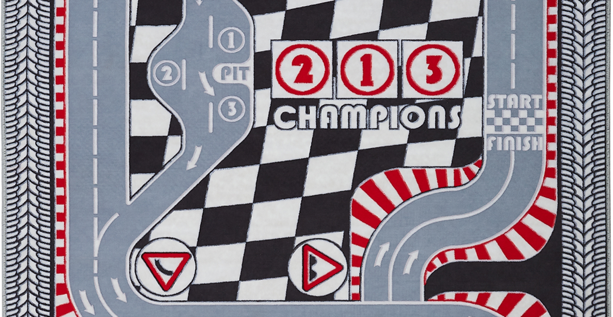 Детский ковер Formula grey