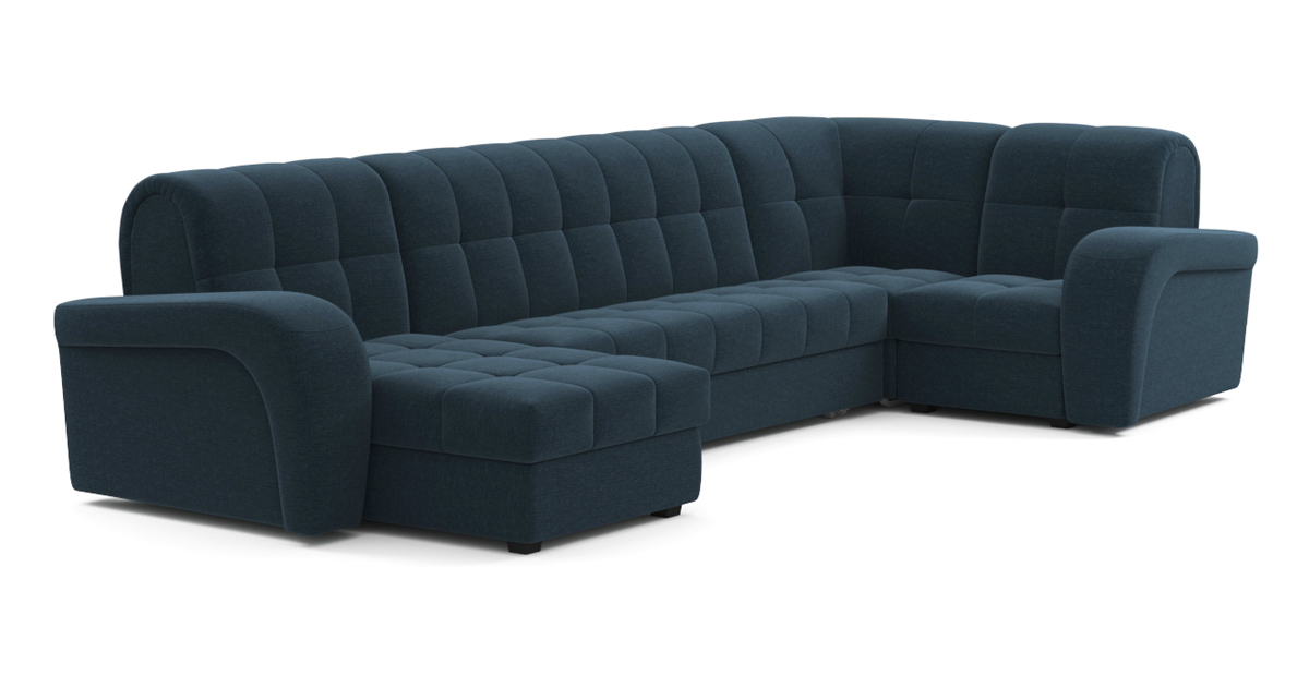 Угловой диван Брюссон NEXT 24 180 К-3 мини с оттом