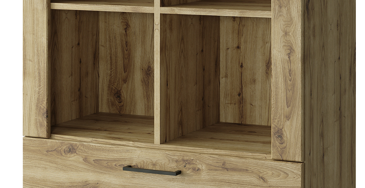 Шкаф низкий открытый Альтеро New 2S6N