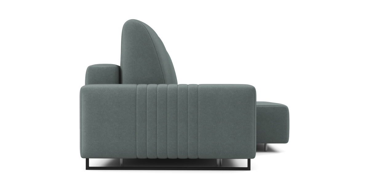 Угловой диван Хаммер NEXT мини с узкими подлокотниками