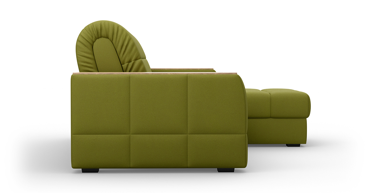 Угловой диван Коломбо 140 мини декор дуб каньон