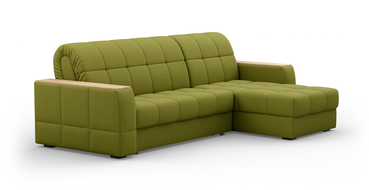 Угловой диван Коломбо 140 мини декор дуб каньон