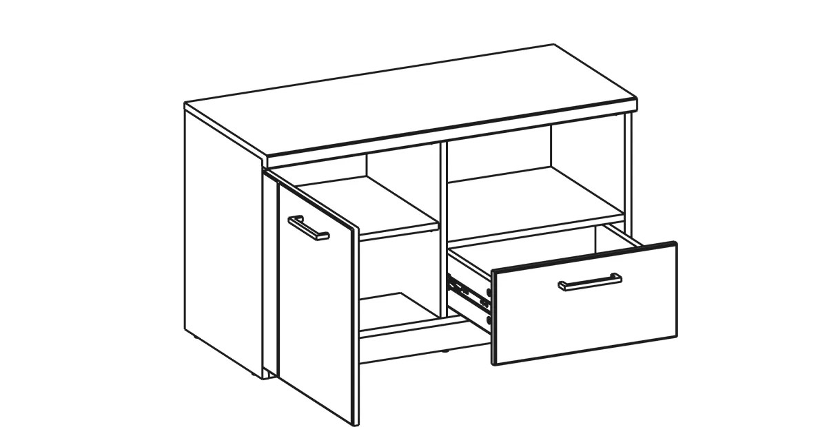 Тумба Альтеро New 1D1SN