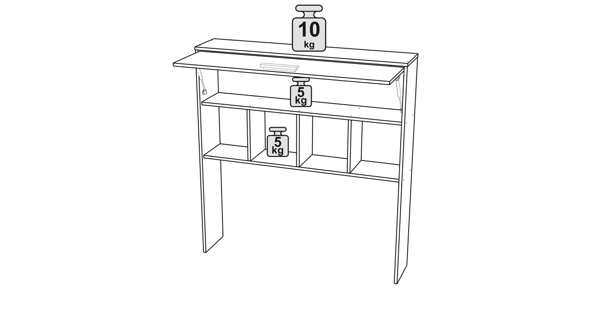 Надстройка для стола Чарли