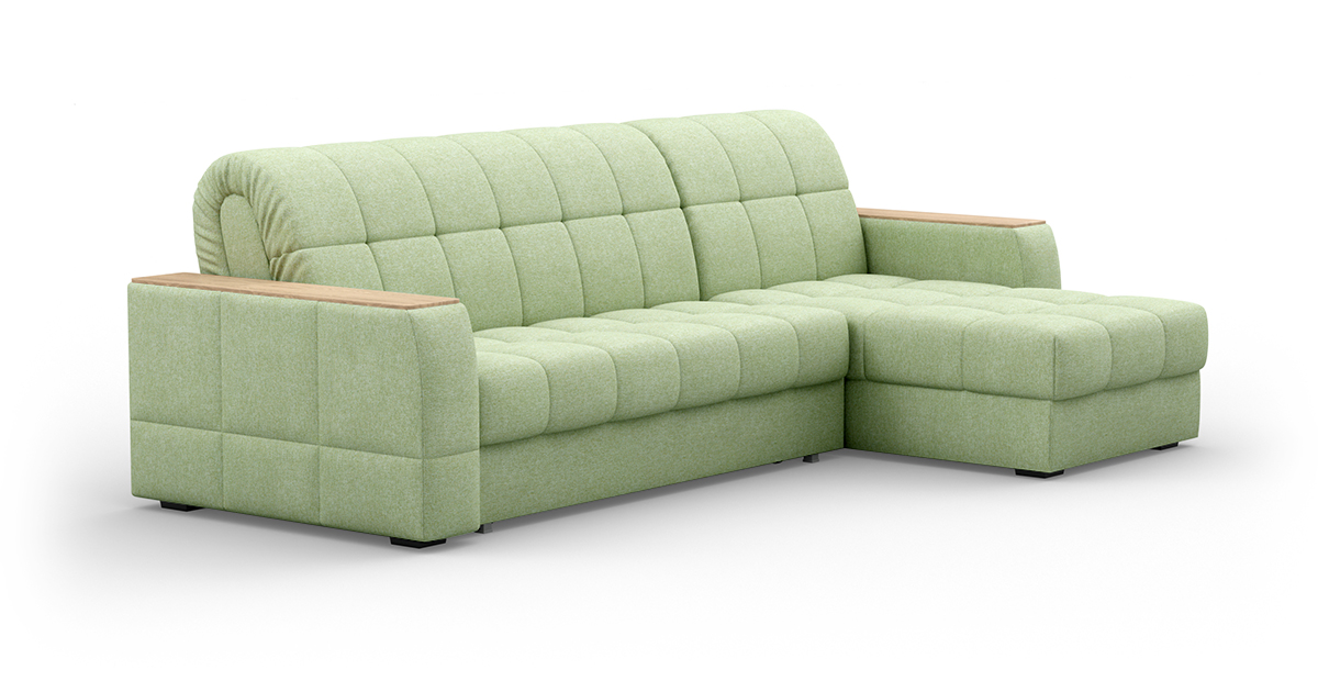 Угловой диван Коломбо 155 мини декор дуб каньон