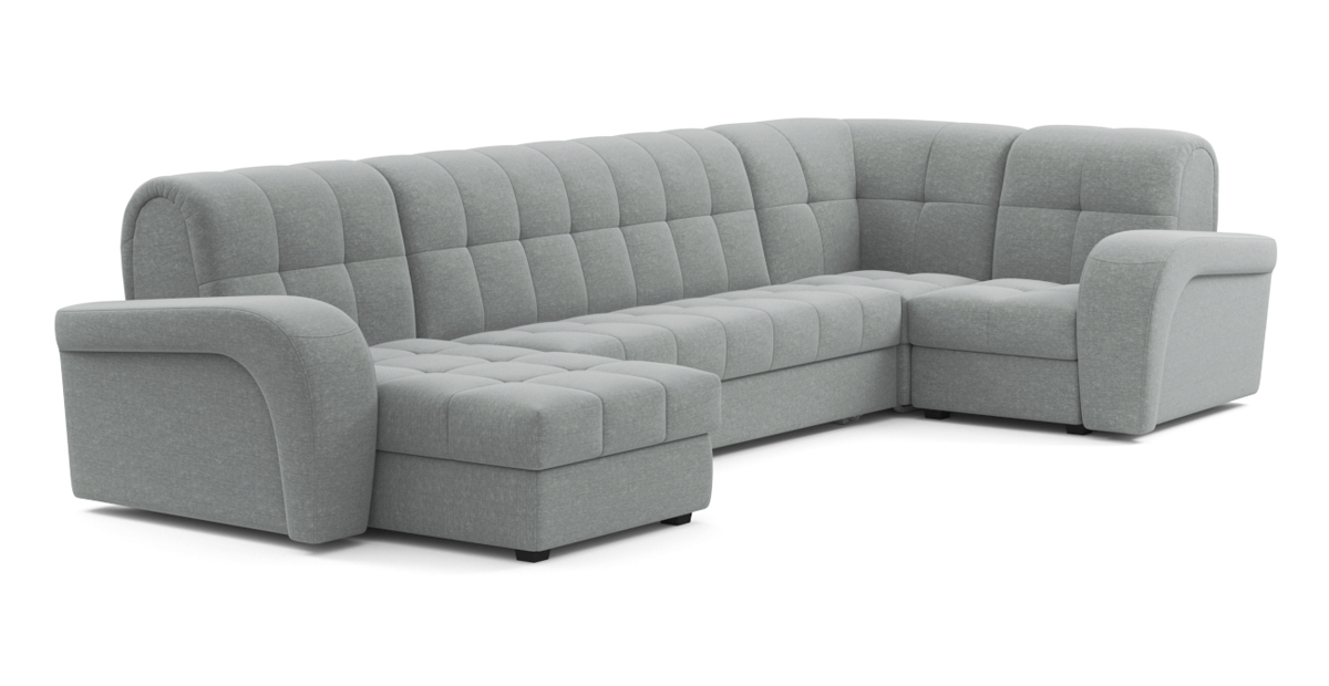 Угловой диван Брюссон NEXT 24 180 К-3 мини с оттом