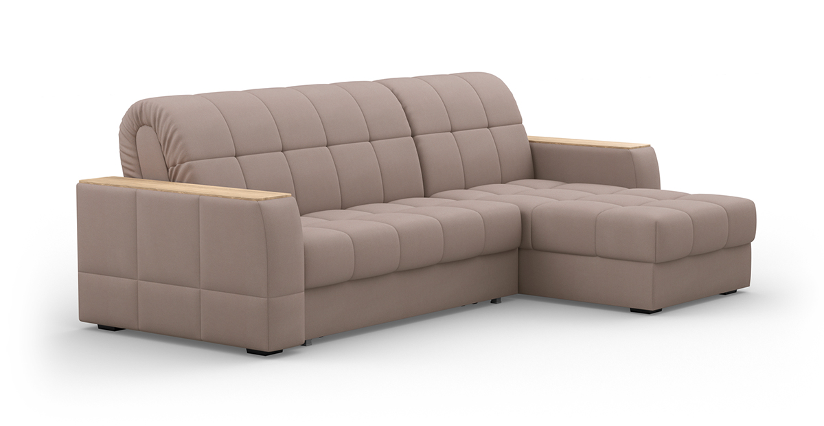 Угловой диван Коломбо 140 мини декор дуб каньон