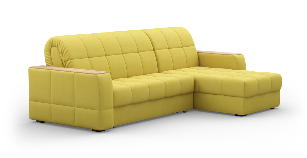 Угловой диван Коломбо 140 мини декор дуб каньон