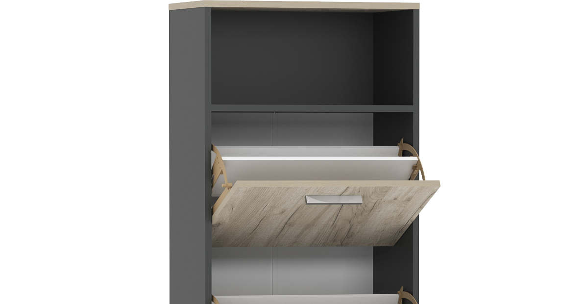 Шкаф для обуви Флинт НМ 013.26