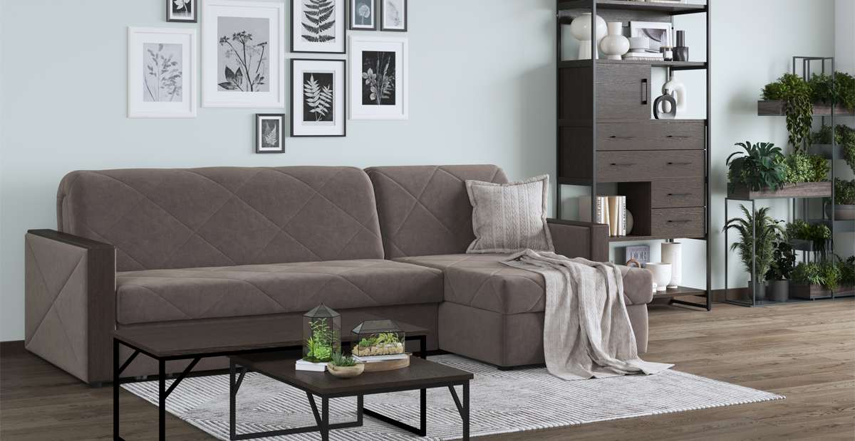 Угловой диван Токио NEXT 24 120 макси декор дуб ка