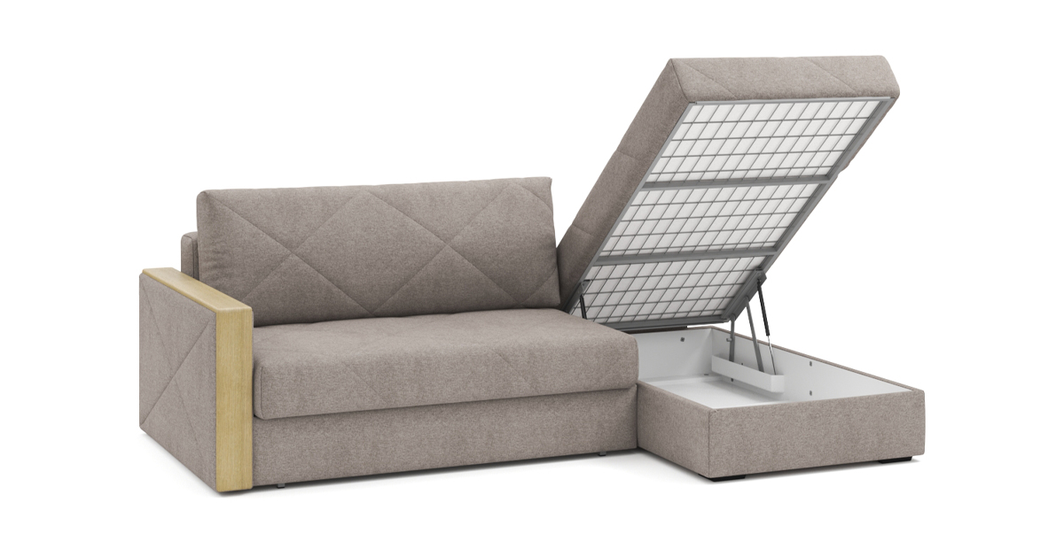 Диван угловой МЮНХЕН NEXT 22 декор дуб каньон