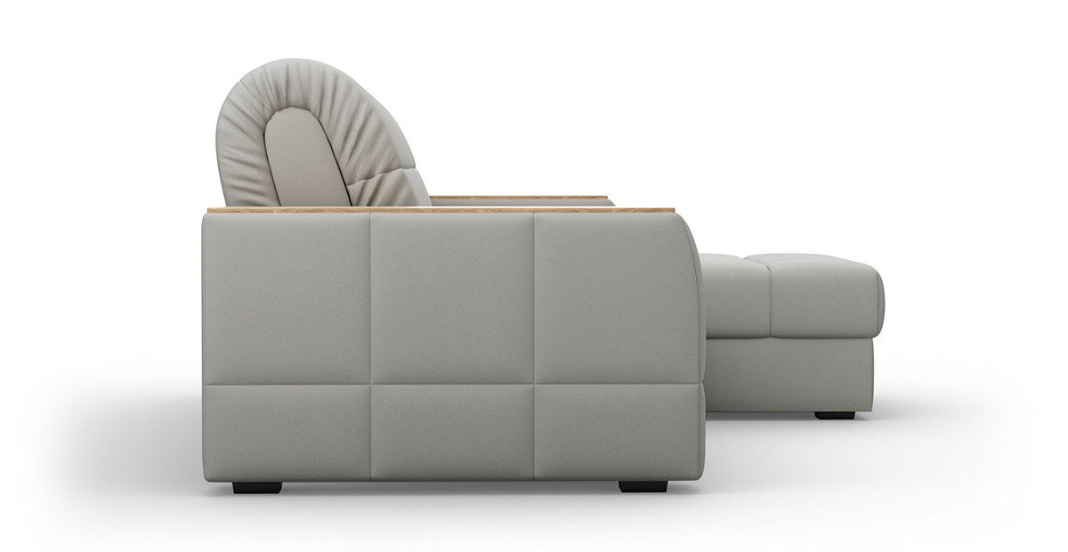 Угловой диван Коломбо 155 мини декор дуб каньон