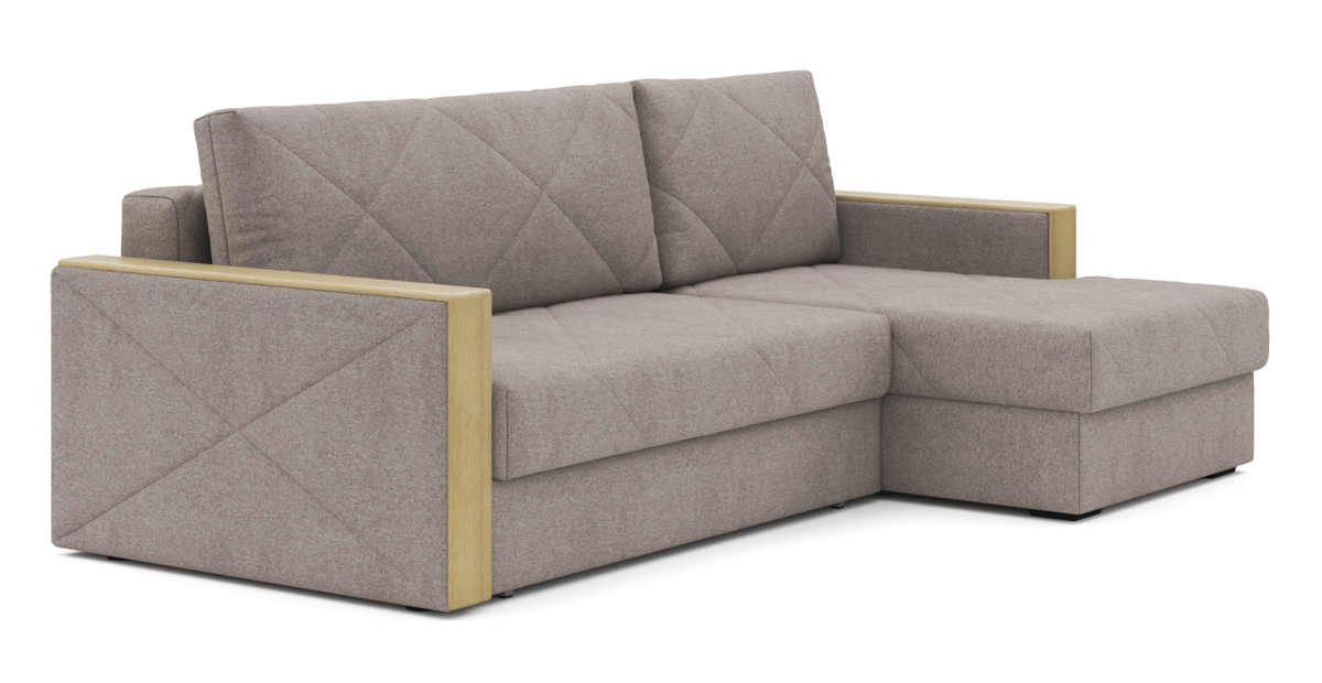 Диван угловой МЮНХЕН NEXT 22 декор дуб каньон