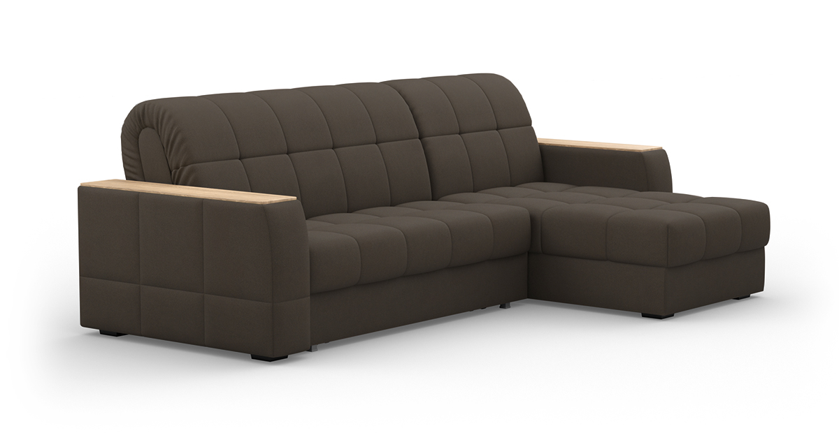 Угловой диван Коломбо 140 мини декор дуб каньон