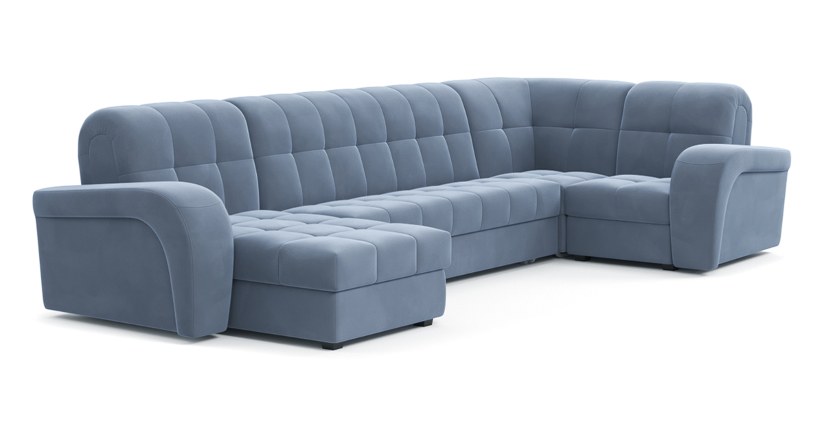 Угловой диван Брюссон NEXT 24 180 К-3 мини с оттом