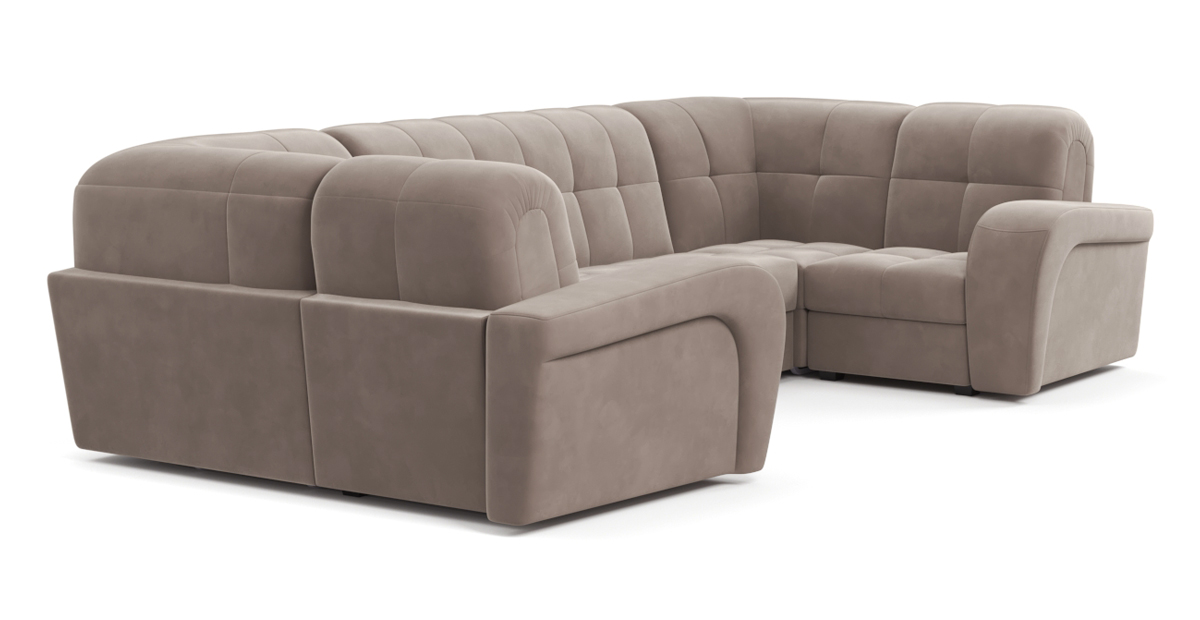 П-образный диван Брюссон NEXT 24 155 К-4 мини