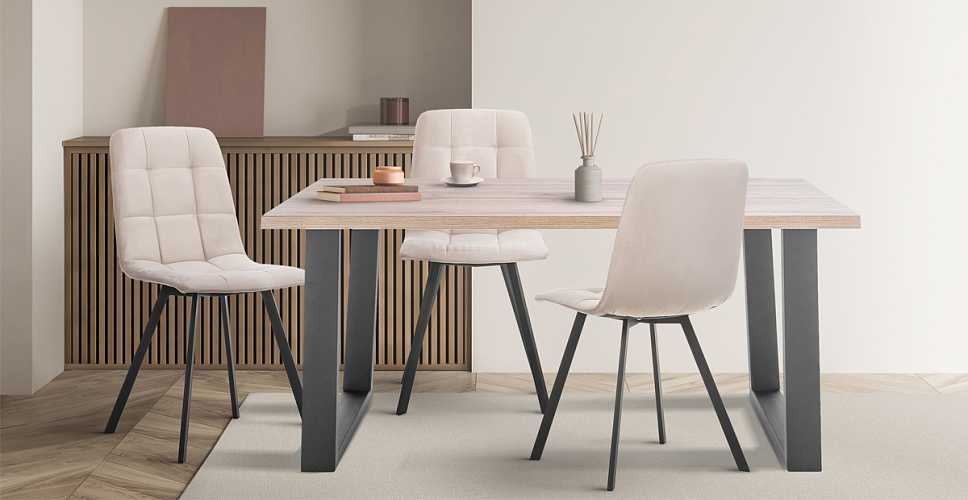 

Стул ДРОП, Металл белый/велюр графит, ДРОП