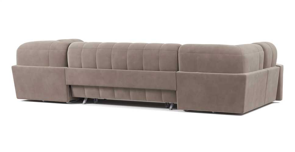 

П-образный диван Брюссон NEXT 24 180 К-4 мини, Коричневый, Брюссон NEXT 24 180 К-4 мини