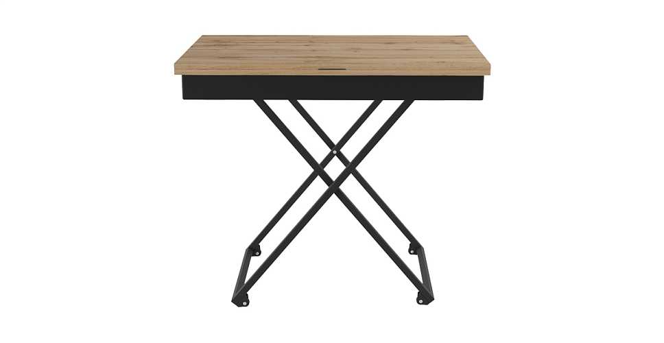 

Стол-трансформер Берси лофт, Металл черный/дуб вотан, Берси лофт