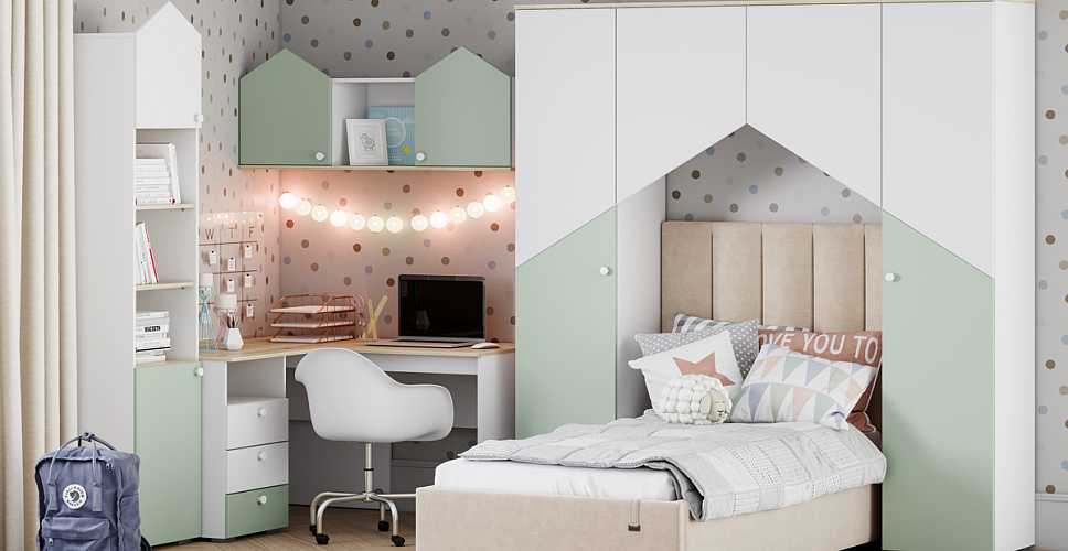 

Шкаф-портал Бэмби НМ 041.45, Белый/дуб сонома/маренга/макарун, Бэмби НМ 041.45