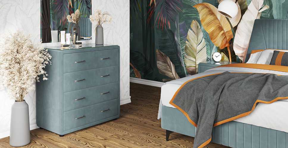 

Комод Адель, Песочно-серый, Адель