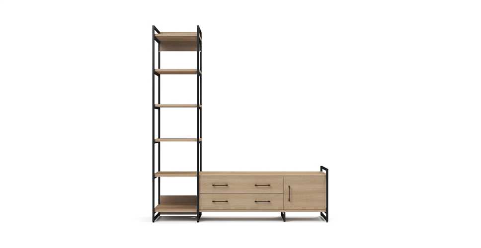 

Гостиная Лукас К-1 1Д2Я v2, Дуб каньон светлый, Лукас К-1 1Д2Я v2