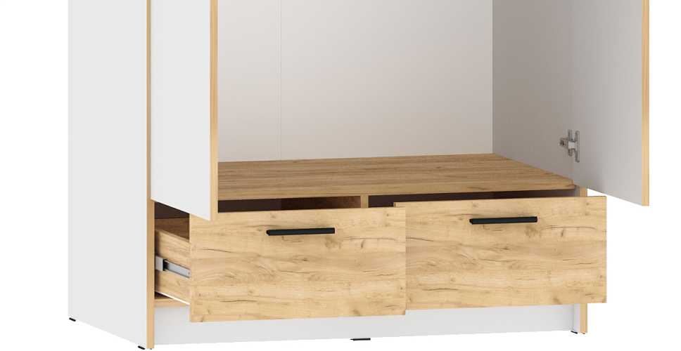 

Спальня Sendy К-12, Белый фасадный/дуб крафт золотой, Sendy К-12