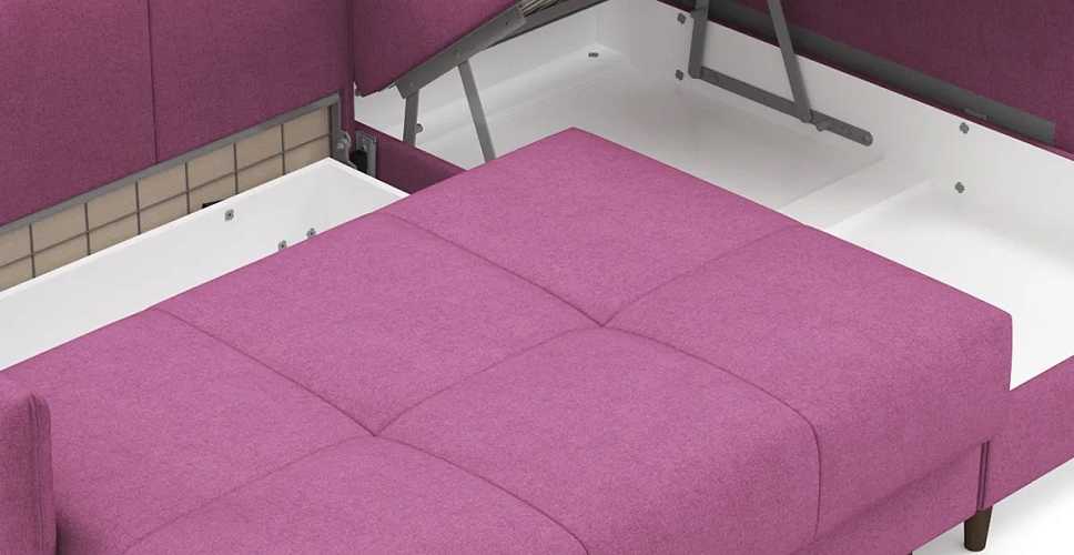 

Диван угловой Каприо NEXT 22, Пурпурный, Каприо NEXT 22 227 прямой Пурпурный