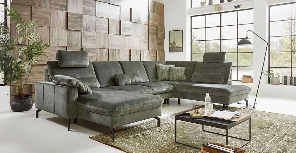 

П-образный диван SC Family 1062, Коричневый, SC Family 1062