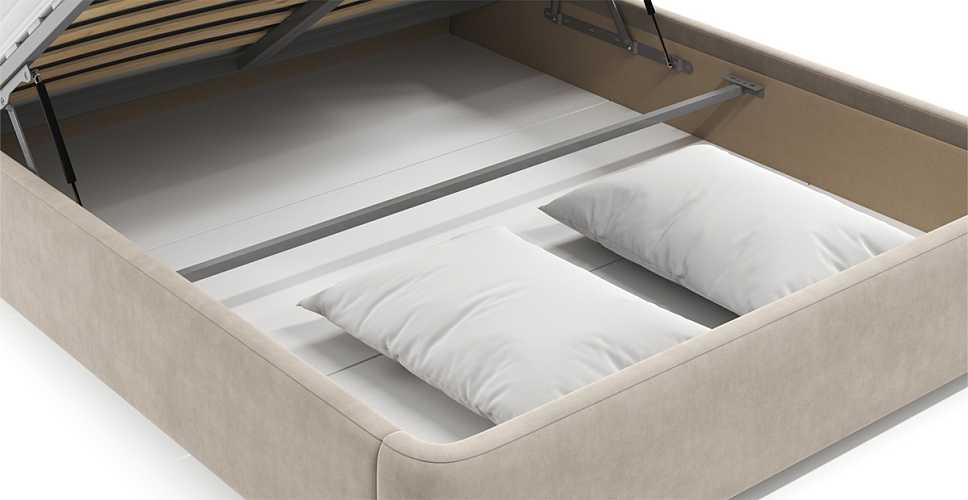 

Кровать Грэта с серебряным декором, Кремовый, Грэта с серебряным декором