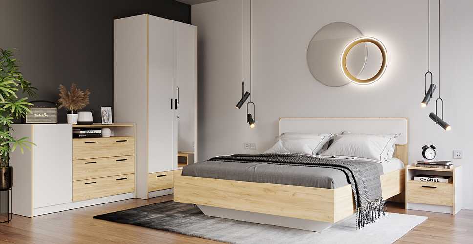 

Кровать Sendy, Дуб крафт золотой /велюр вивальди, Sendy