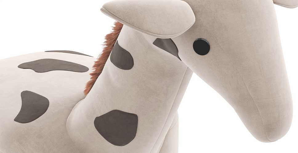 

Пуф Мелман, Слоновая кость, Мелман