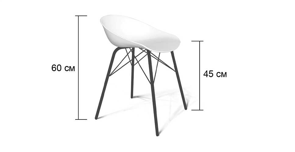 

Стул Варьете ST19/S64, Черный муар/черный, Варьете ST19/S64