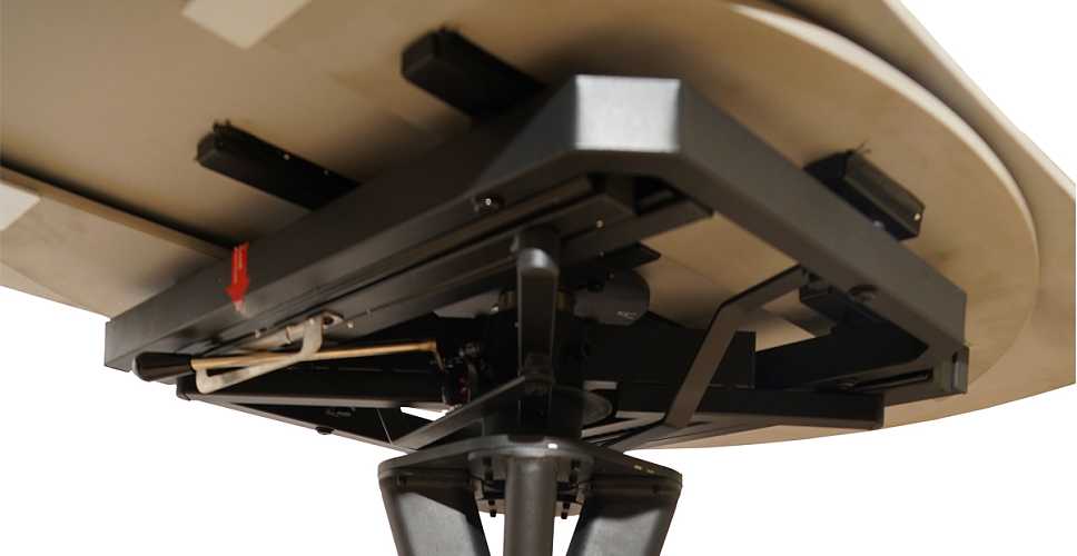 

Стол раздвижной Фонди D130, Металл черный /керамика мрамор серый матовый, Фонди D130